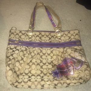 Coach poppy purse
